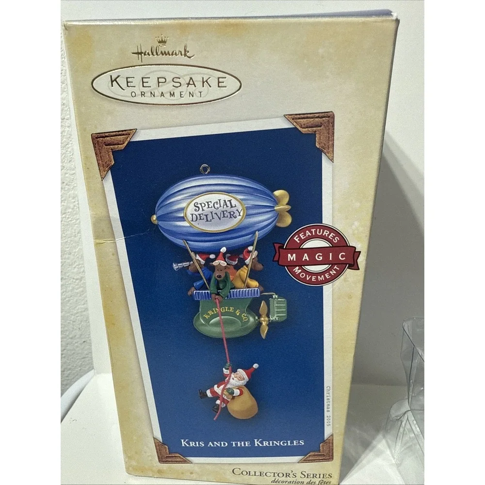 Kris‎ And The Kringles 2005 Hallmark Keepsake Magic Ornament 5th in Series Boxed